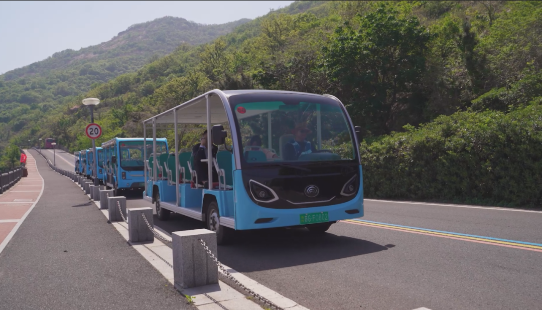 永利皇宫官网观光车多次“结缘”连岛，助力景区高质量发展