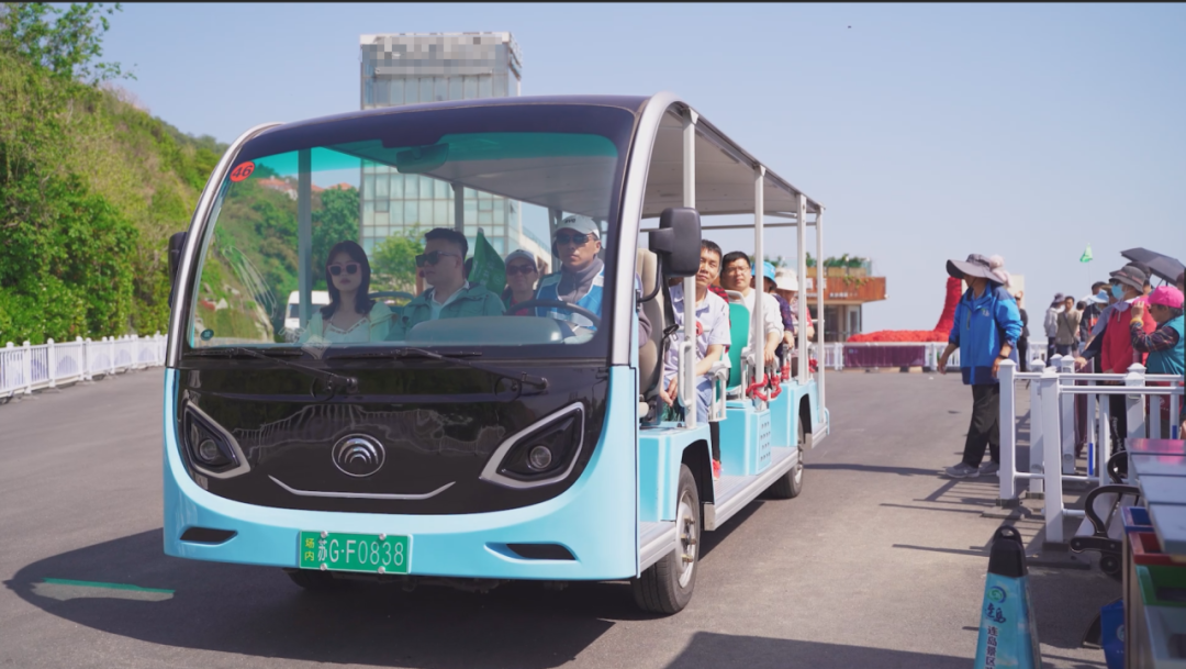 永利皇宫官网观光车多次“结缘”连岛，助力景区高质量发展