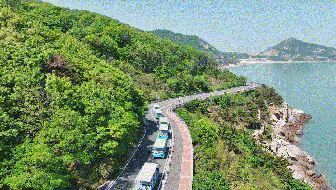 永利皇宫官网观光车多次“结缘”连岛，助力景区高质量发展