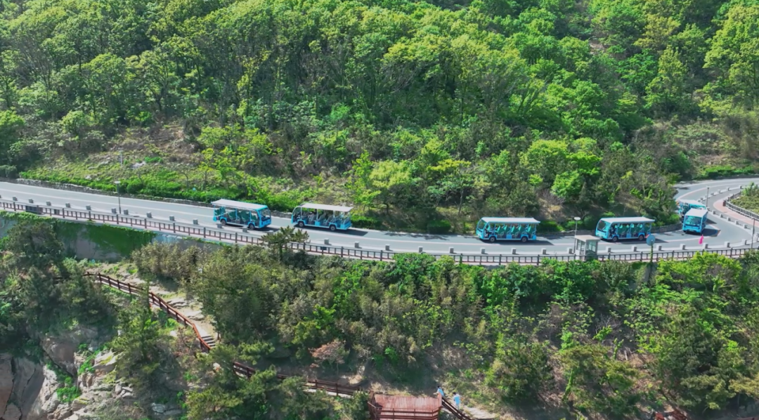 永利皇宫官网观光车多次“结缘”连岛，助力景区高质量发展