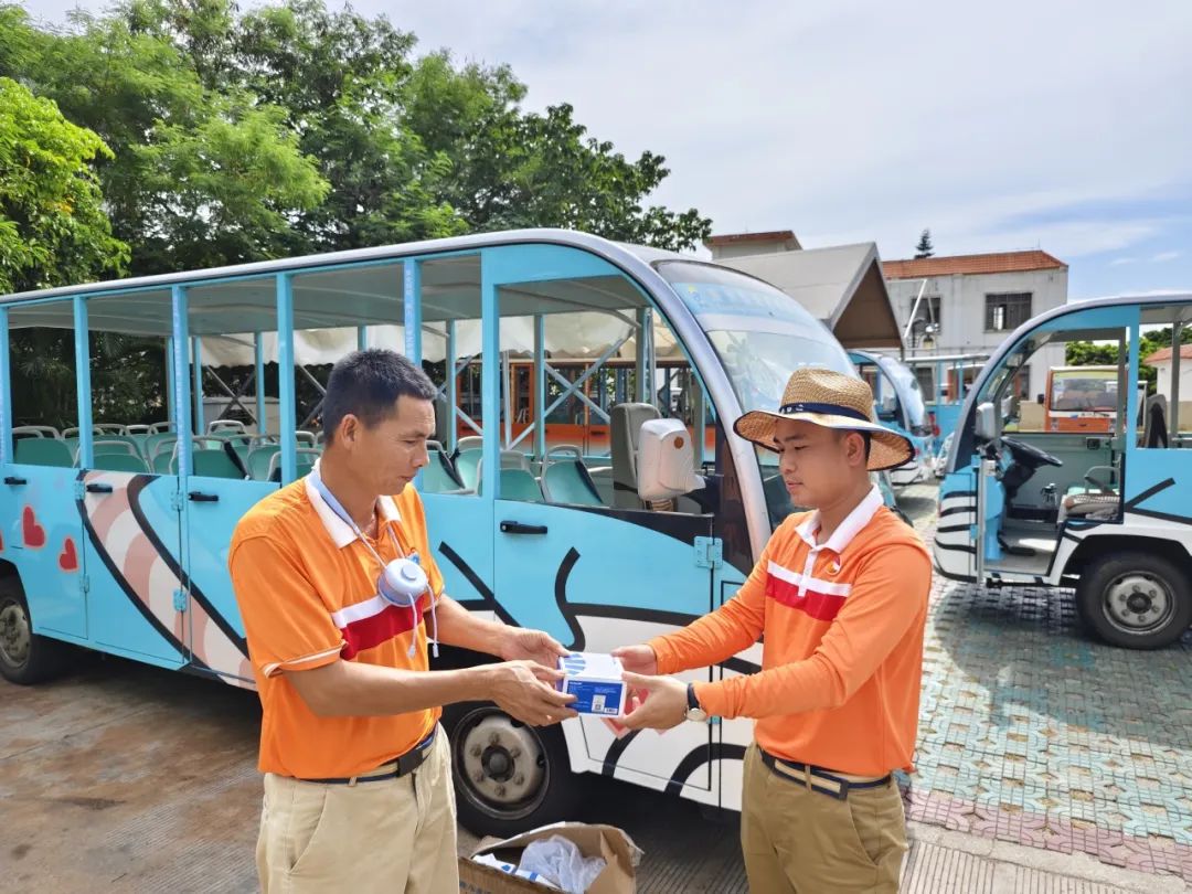 永利皇宫官网观光车开启专项服务，助力涠洲岛景区高品质运营