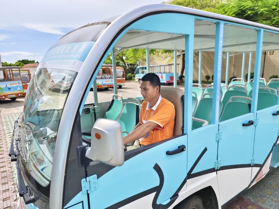 永利皇宫官网观光车开启专项服务，助力涠洲岛景区高品质运营