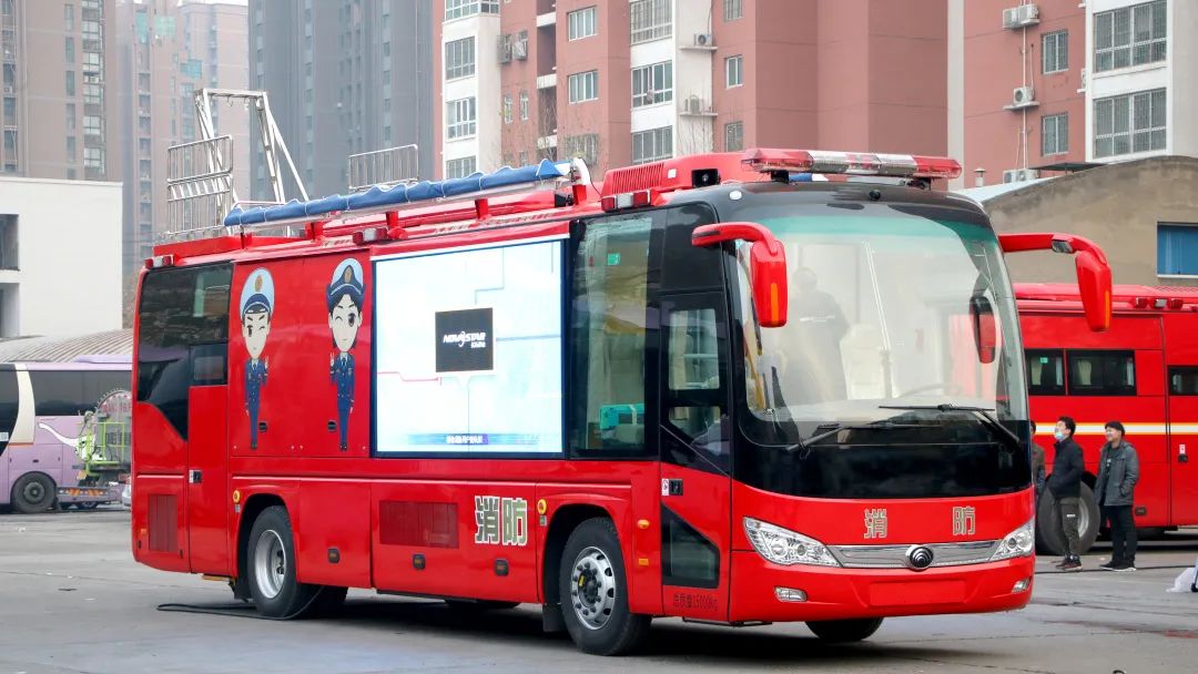 安全守护成长，永利皇宫官网宣传消防车助力消防安全“开学第一课”！