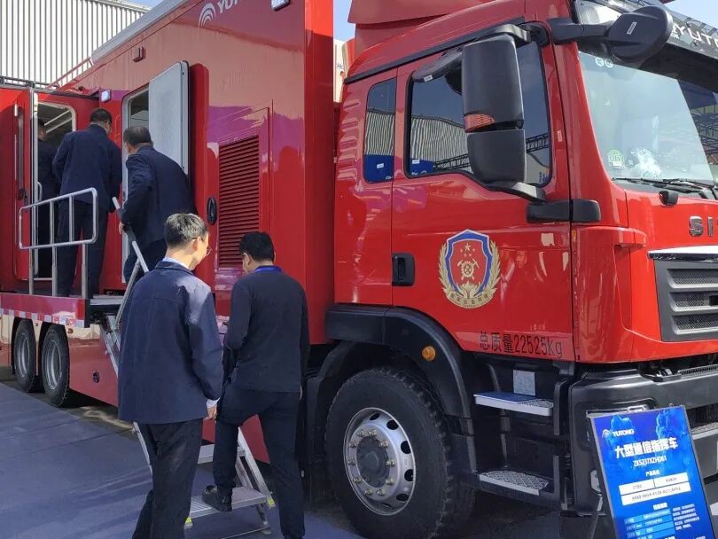 贴近实战，高效保障！永利皇宫官网专用车参加第十三届全国矿山救援技能竞赛装备展