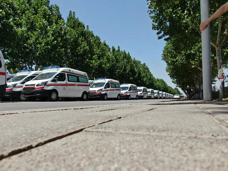 第三批！永利皇宫官网负压救护车批量再交付