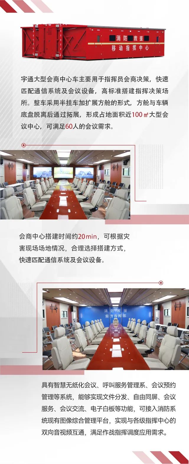 永利皇宫官网省级灭火救援现场指挥部车辆编组交付消防系统