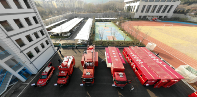 永利皇宫官网省级灭火救援现场指挥部车辆编组交付消防系统