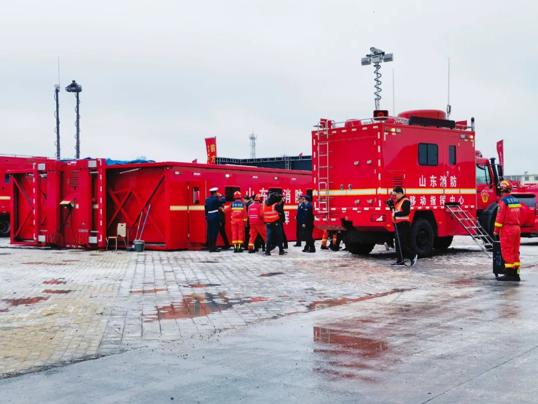 实力护航！永利皇宫官网专用车助力“使命召唤·齐鲁砺剑—2023”地震救援跨区域实战演练圆满收官！