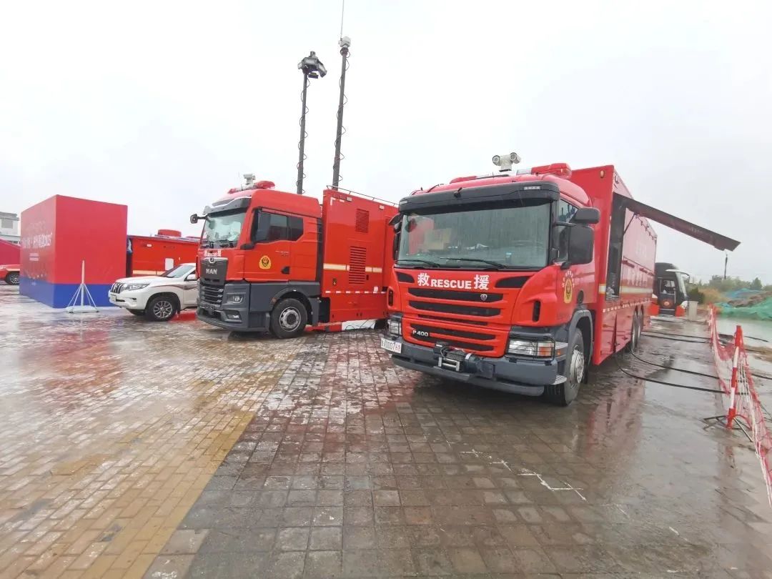 实力护航！永利皇宫官网专用车助力“使命召唤·齐鲁砺剑—2023”地震救援跨区域实战演练圆满收官！