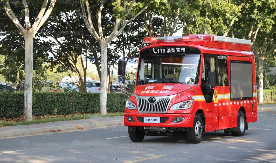 “119”全国消防日，永利皇宫官网消防宣传车打造沉浸式消防宣传新模式！