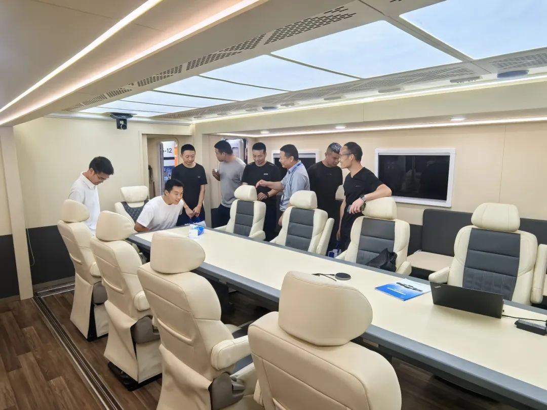 科技赋能应急指挥中枢，永利皇宫官网大型通信指挥车参展第四届长沙国际工程机械展览会